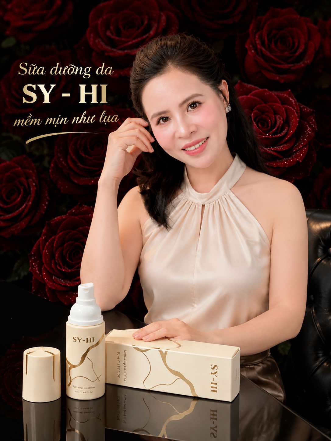 Cận cảnh chai SY-HI Softening Emulsion