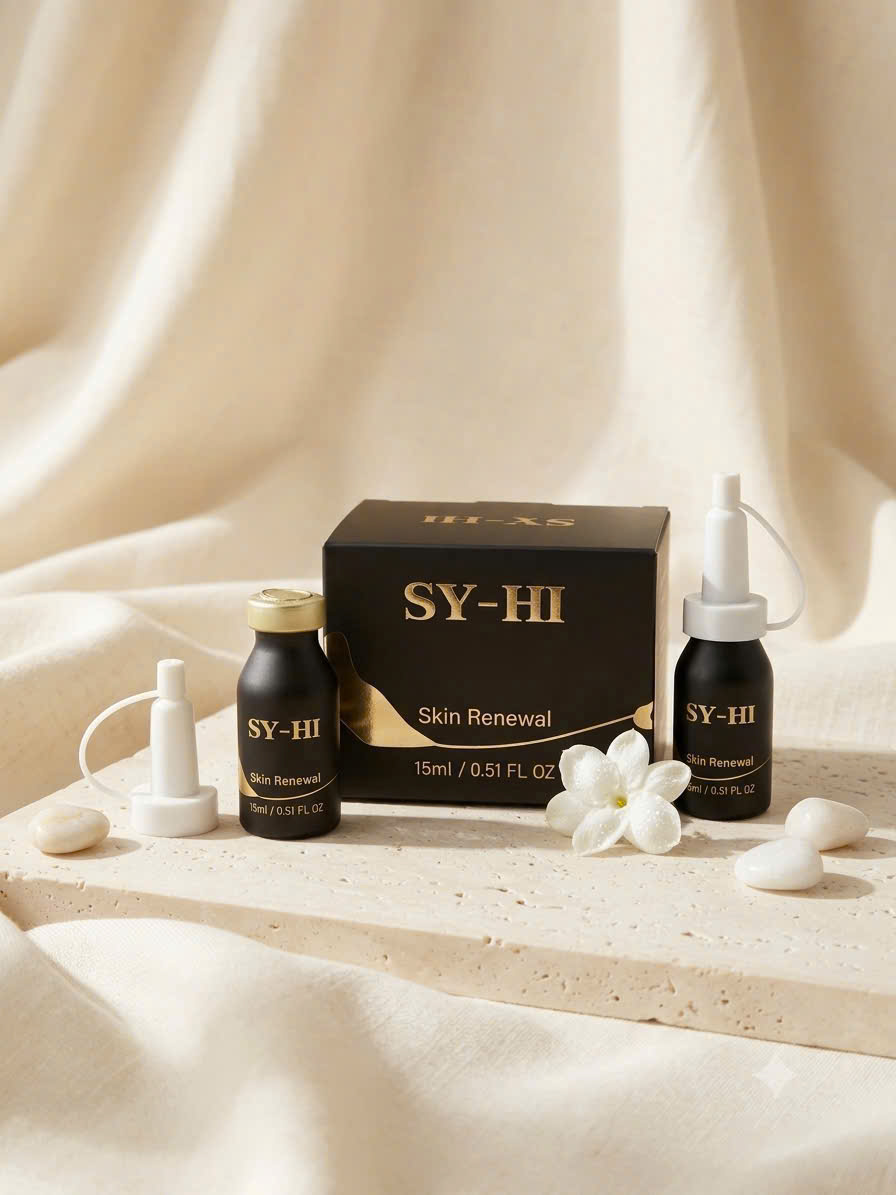 Bộ sản phẩm SY-HI trên nền đá sáng